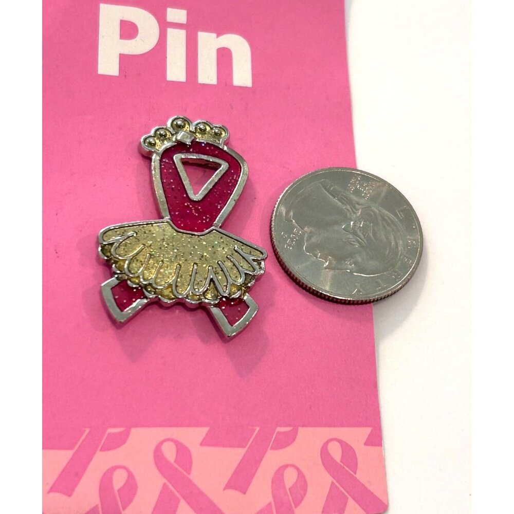 Breast Cancer Awareness Survivor Lapel Pin - Picture 2 of 3